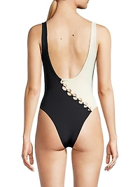 Solstice Colorblocked One-Piece Swimsuit