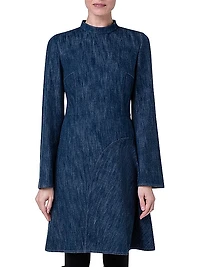 Denim A-Line Minidress