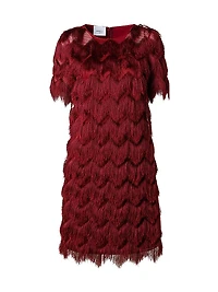 Layered Fringe Dress