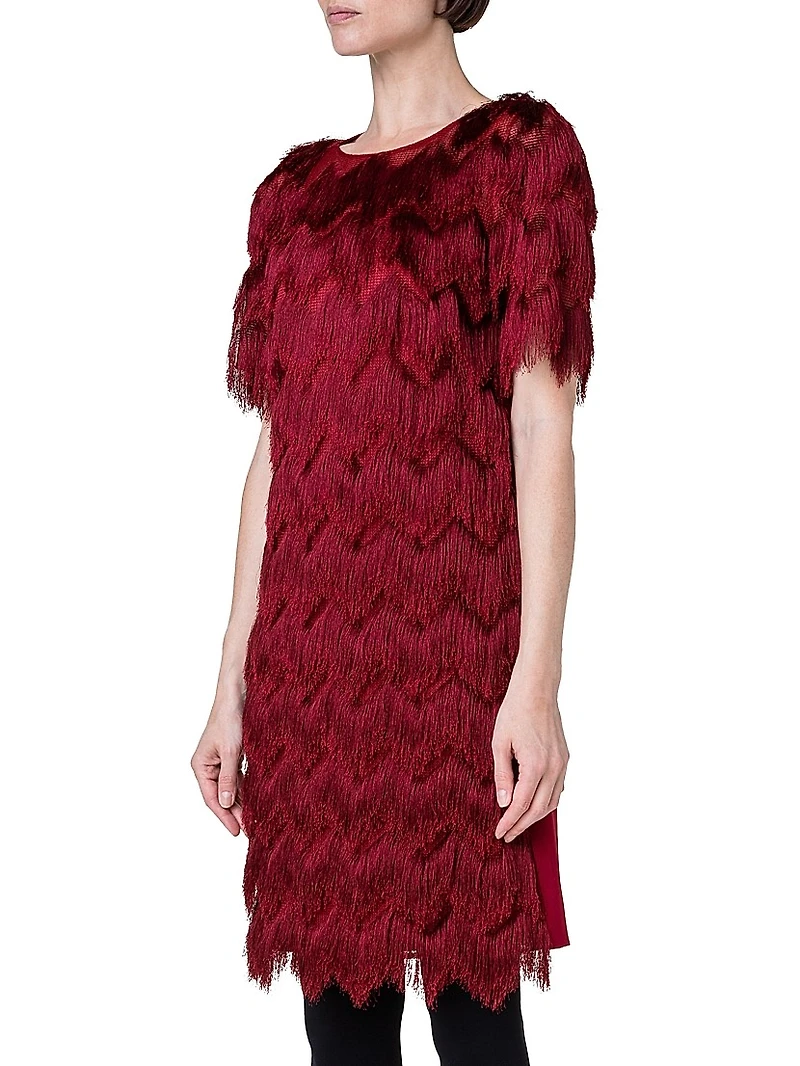 Layered Fringe Dress