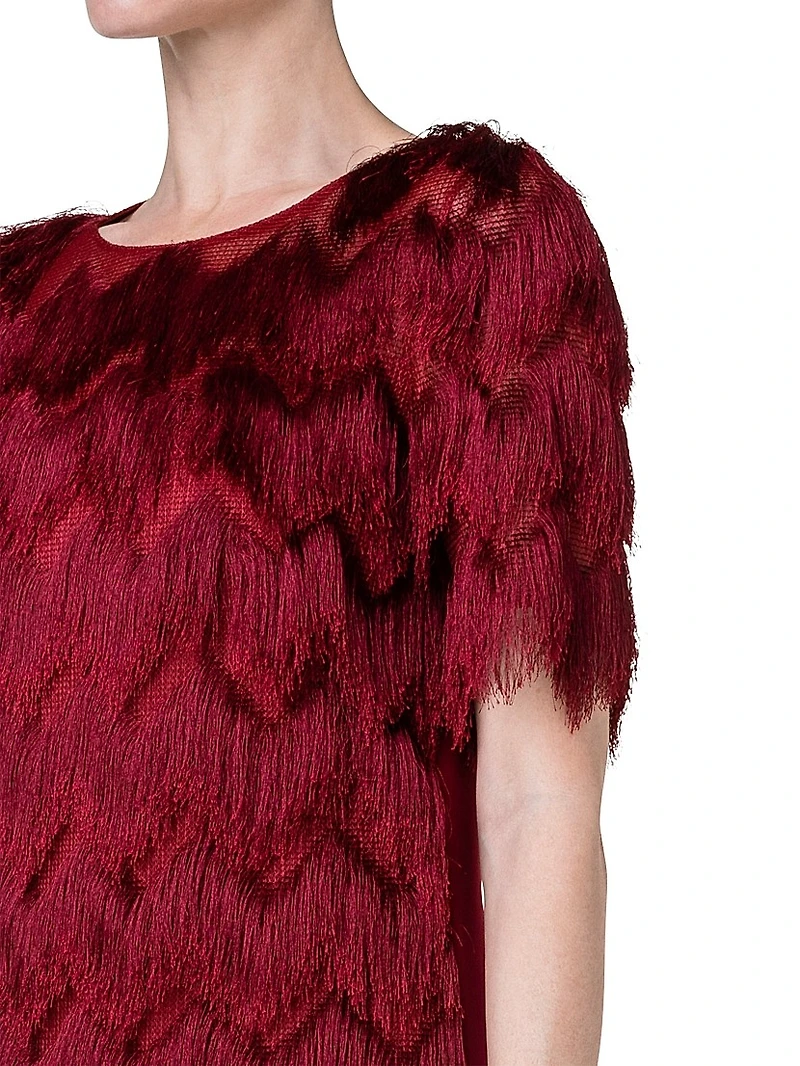 Layered Fringe Dress