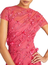 Leona Sequin-Embellished Midi-Dress