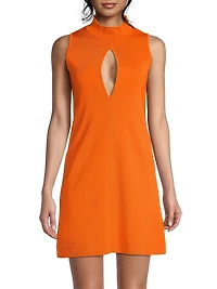 Madelyn Mock Turtleneck Minidress