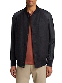 COLLECTION Nep Wool Bomber Jacket