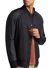 COLLECTION Nep Wool Bomber Jacket