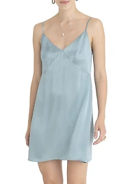 Erica Silk Mini Slipdress