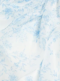 Goddess Floral-Printed Gown