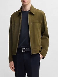 Slim-Fit Short-Sleeved T-Shirt Mercerized Cotton