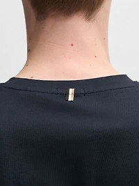 Slim-Fit Short-Sleeved T-Shirt Mercerized Cotton