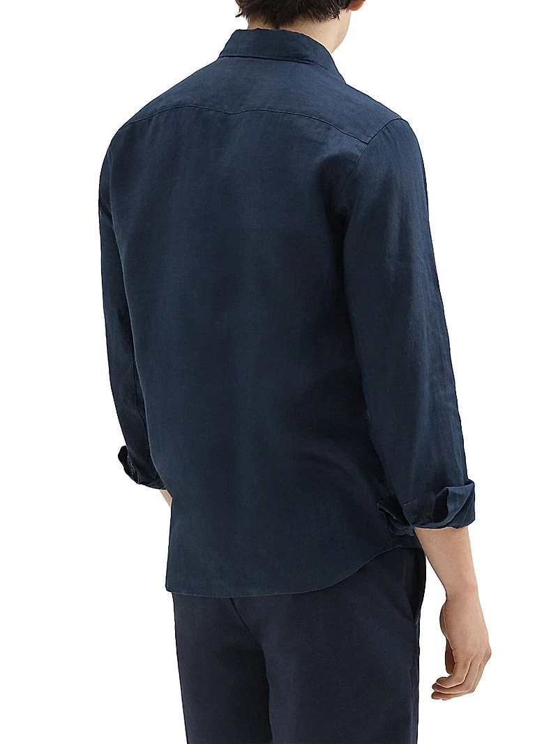 Irving Long-Sleeve Linen Shirt