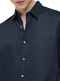 Irving Long-Sleeve Linen Shirt