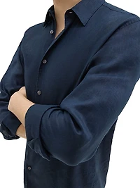 Irving Long-Sleeve Linen Shirt