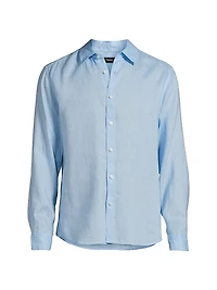 Irving Long-Sleeve Linen Shirt