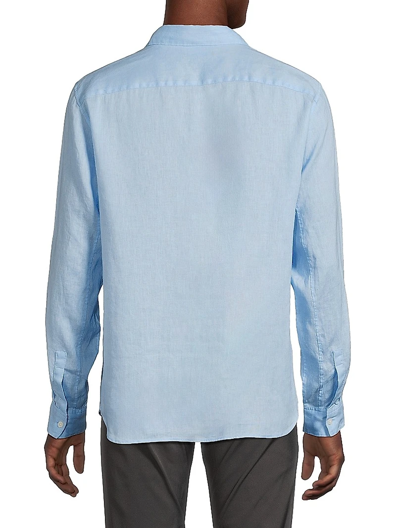 Irving Long-Sleeve Linen Shirt