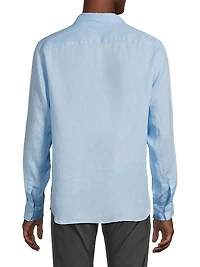 Irving Long-Sleeve Linen Shirt