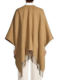 Reversible Wool Cape