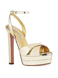 Divine 130MM Platform Peep-Toe Sandals