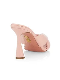 Amore 95MM Leather Mule Sandals