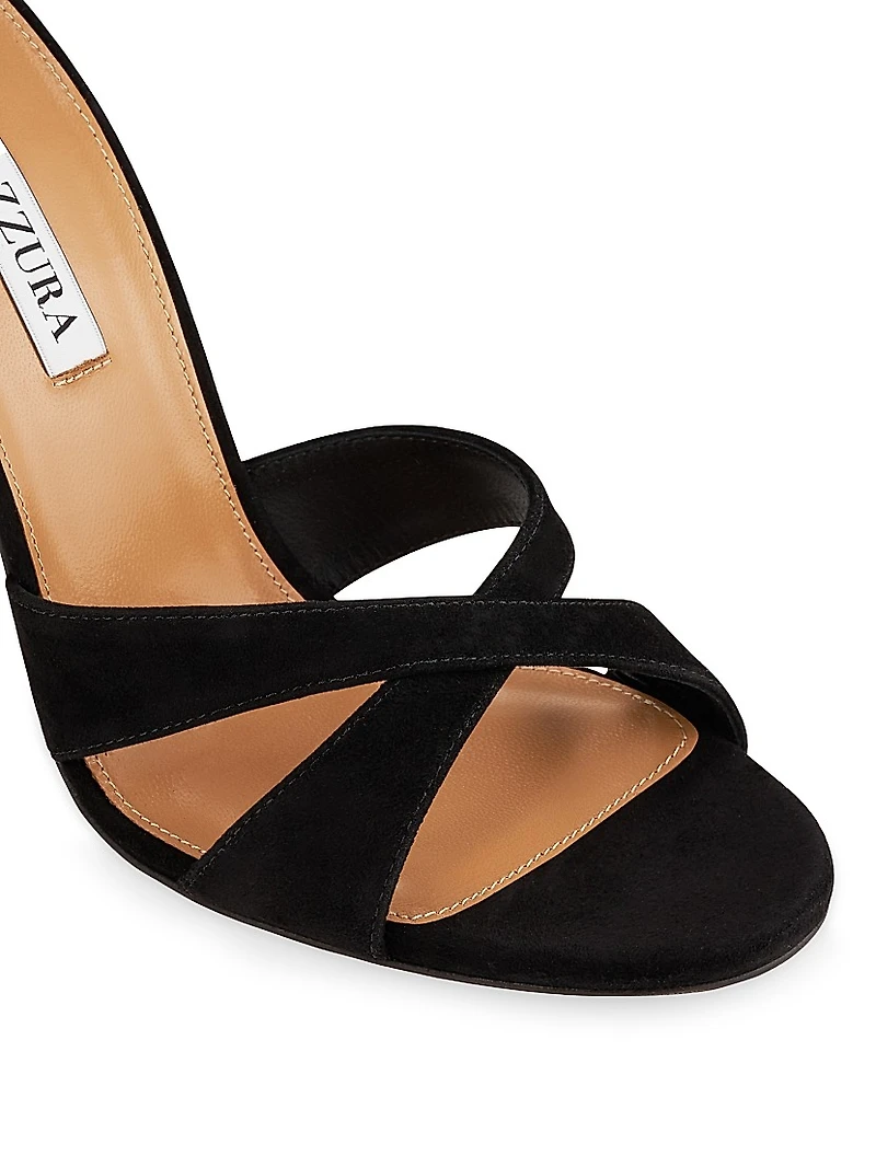 Divine 105MM Suede Sandals