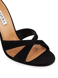 Divine 105MM Suede Sandals