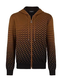 Knit Hooded Jogging Hoodie