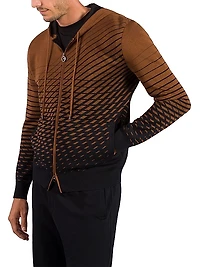 Knit Hooded Jogging Hoodie