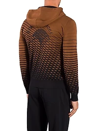 Knit Hooded Jogging Hoodie