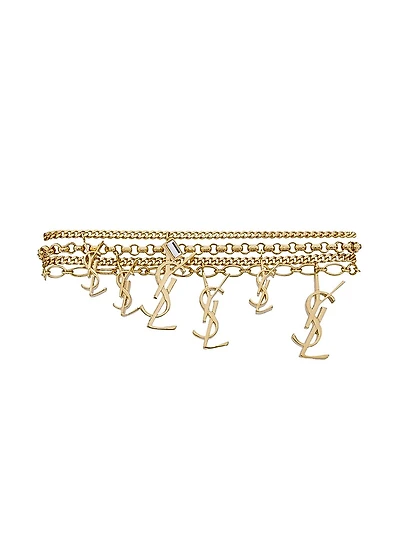 Multi Cassandre Bracelet Metal and Rhinestone