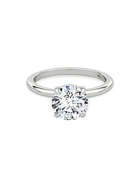 VRAI x Saks Platinum & Lab-Grown Diamond Solitaire Engagement Ring/1.00-2.00 TCW
