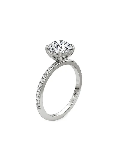 VRAI x Saks Platinum & Lab-Grown Diamond Solitaire Engagement Ring/1.17-2.17 TCW