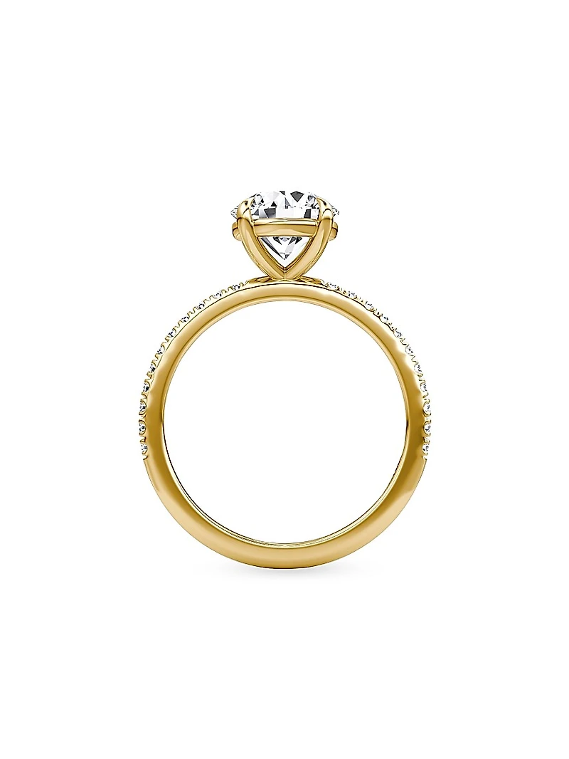 VRAI x Saks 18K Yellow Gold & Lab-Grown Diamond Solitaire Engagement Ring/1.17-2.17 TCW