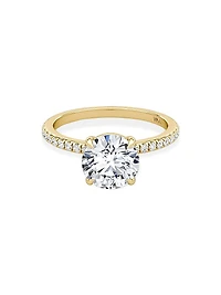 VRAI x Saks 18K Yellow Gold & Lab-Grown Diamond Solitaire Engagement Ring/1.17-2.17 TCW