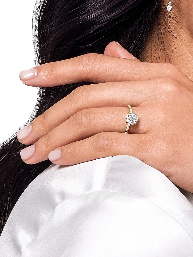 VRAI x Saks 18K Yellow Gold & Lab-Grown Diamond Solitaire Engagement Ring/1.17-2.17 TCW