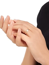 B.zero1 18K Gold Logo Band