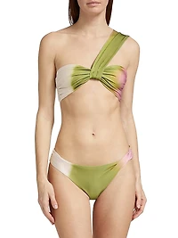 Maple One-Shoulder Bikini Top