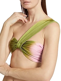 Maple One-Shoulder Bikini Top