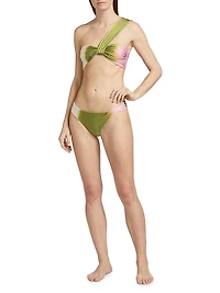 Maple One-Shoulder Bikini Top