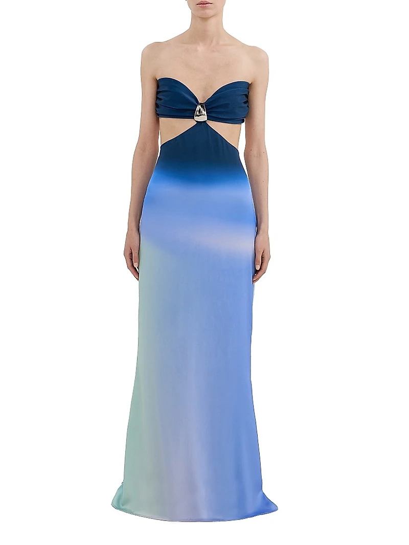 Todos Santos Voila Cut-Out Dress