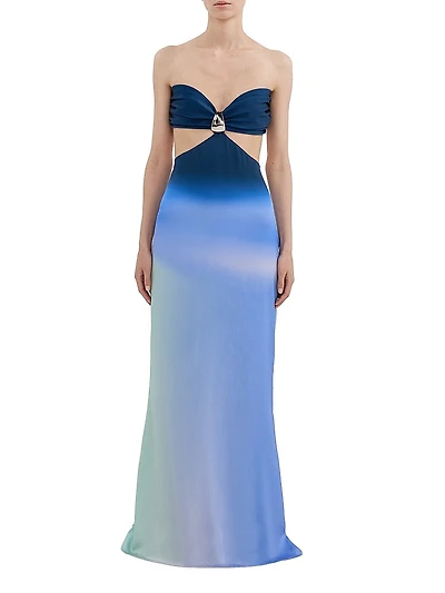 Todos Santos Voila Cut-Out Dress