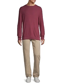 COLLECTION Bubble Knit Crewneck Sweater