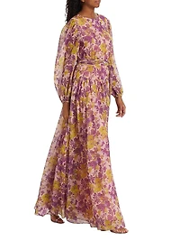 Goddess Open-Back Gown