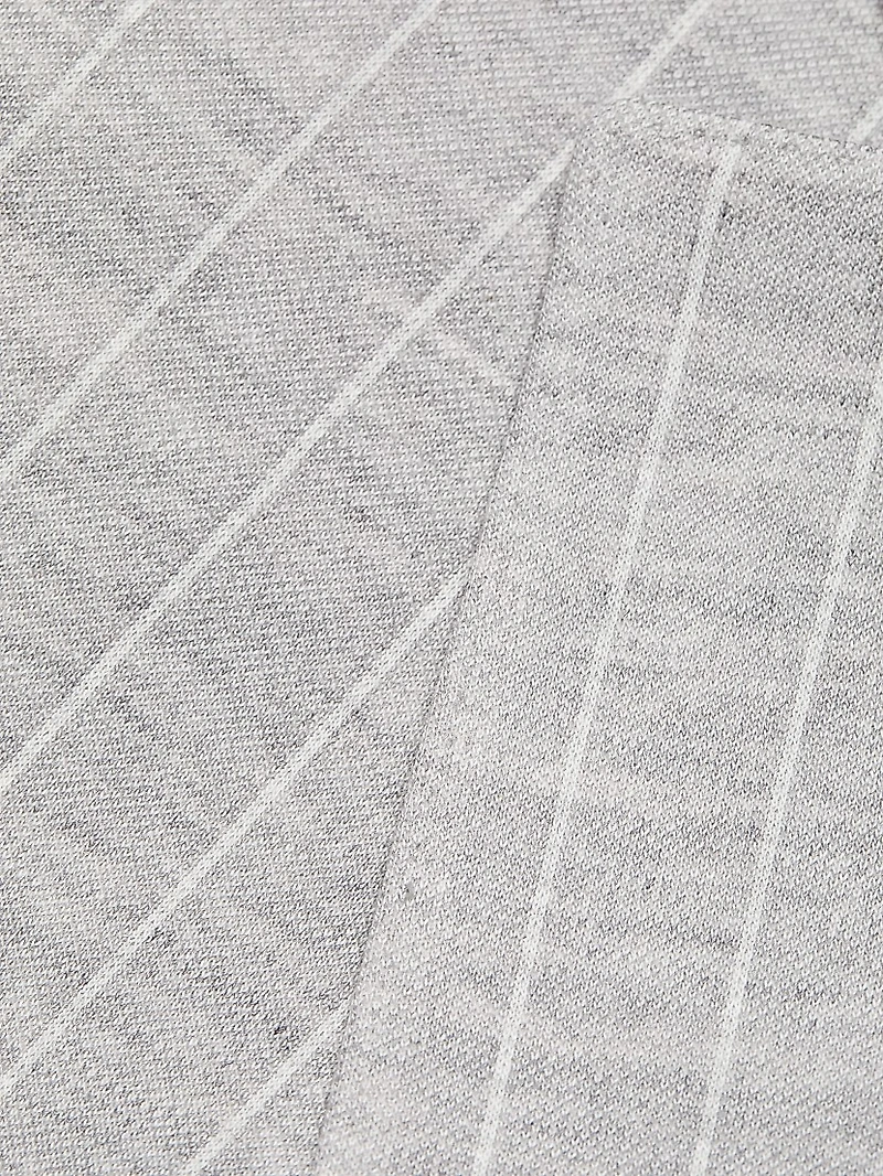 COLLECTION Pinstriped Wool-Cotton Suit