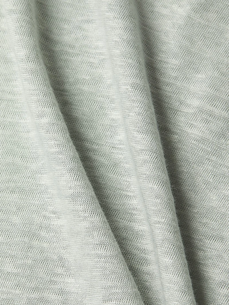 Linen Crewneck T-Shirt