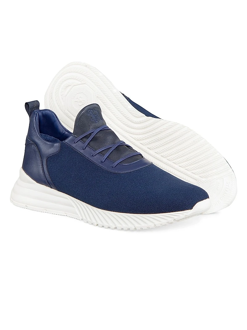 Calfskin Leather Sneakers