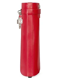 Shark Lock Ankle Boots in Leather