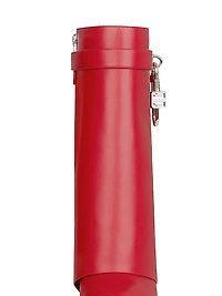 Shark Lock Ankle Boots in Leather