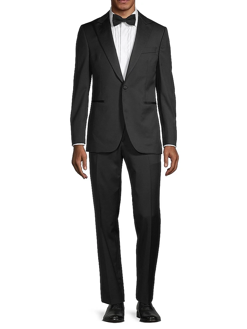 Wool One-Button Tuxedo