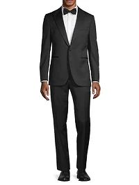 Wool One-Button Tuxedo