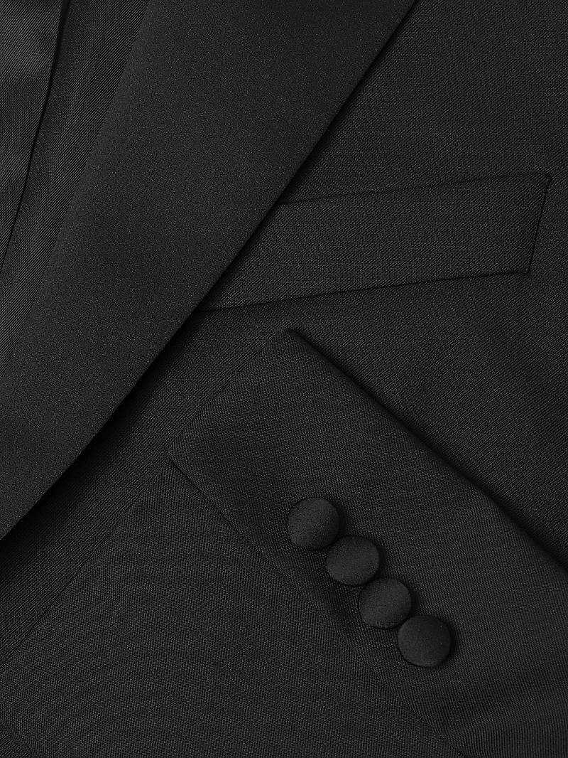 Wool One-Button Tuxedo