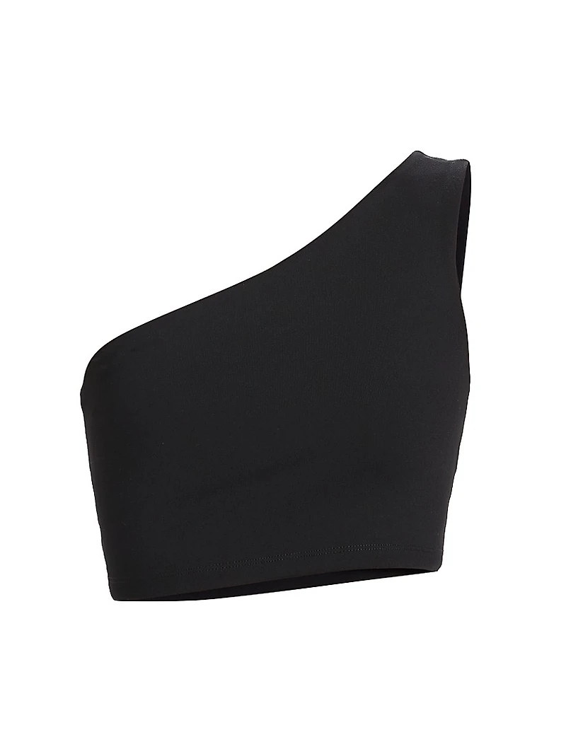 Essential Asymmetric Cropped Top